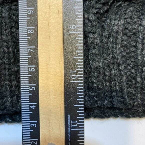 Frye & Co NWT Unisex Charcoal Rib Knit  Beanie w/ Cuff Hat Cap-OSFM-MSRP-$28 - Picture 12 of 12